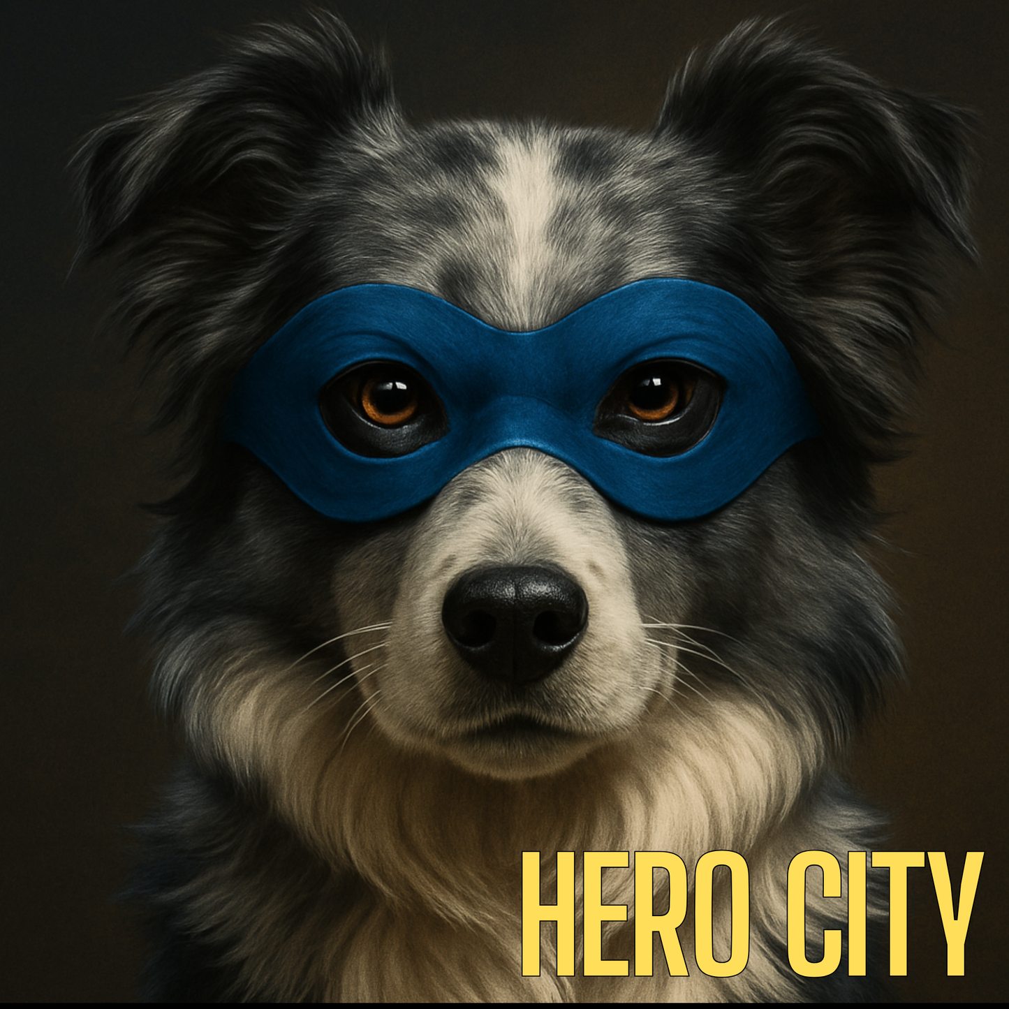 HERO CITY STICKER -DOG