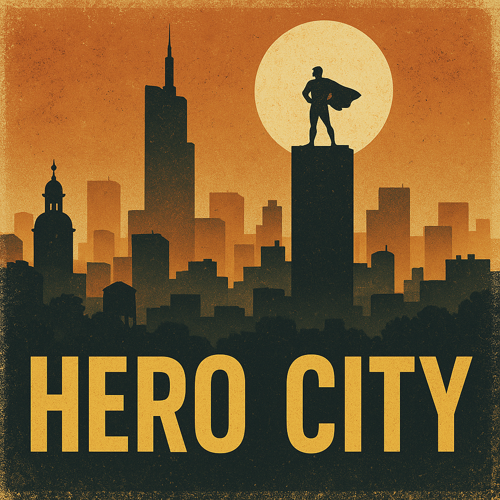 HERO CITY STICKER - SKYLINE