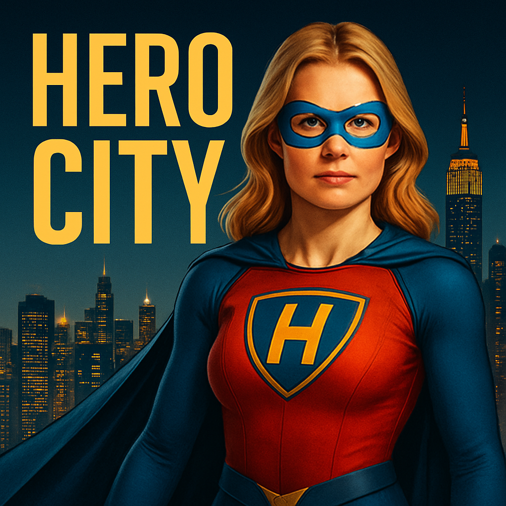 HERO CITY STICKER - HEROINE