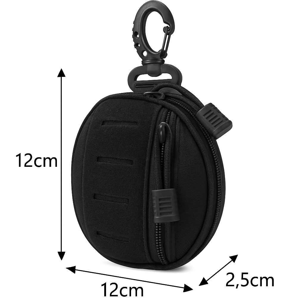 TACTICAL EDC POUCH (Empty)- Red/Black