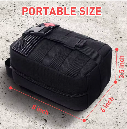 FIRST AID KIT - Black