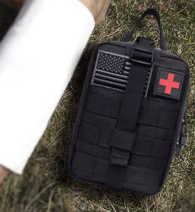 FIRST AID KIT - Black