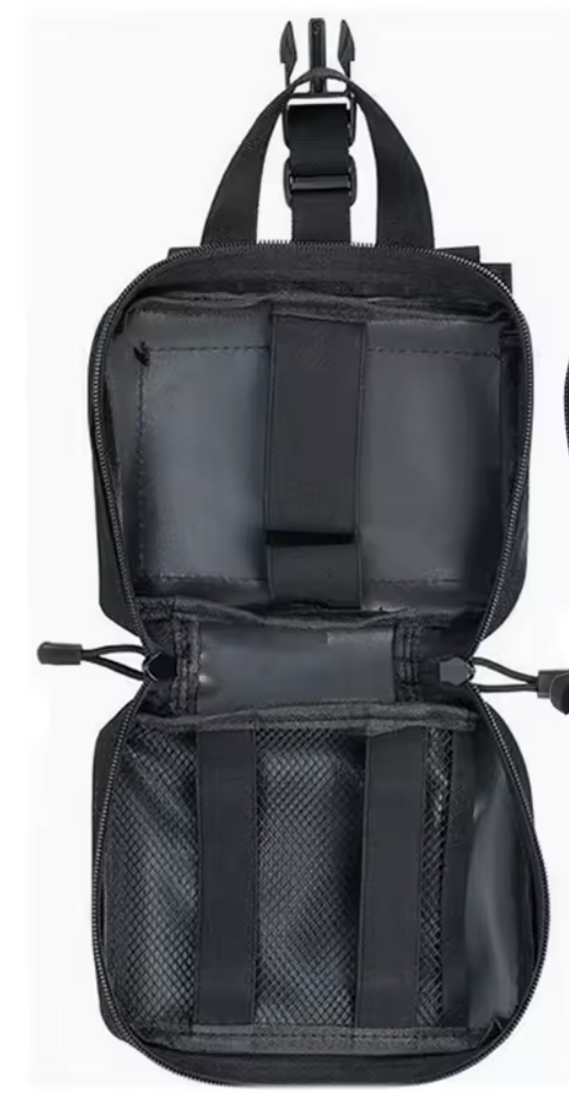 RED TACTICAL MEDICAL POUCH (Empty)