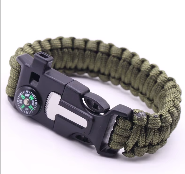 TACTICAL BRACELET - Black/Green