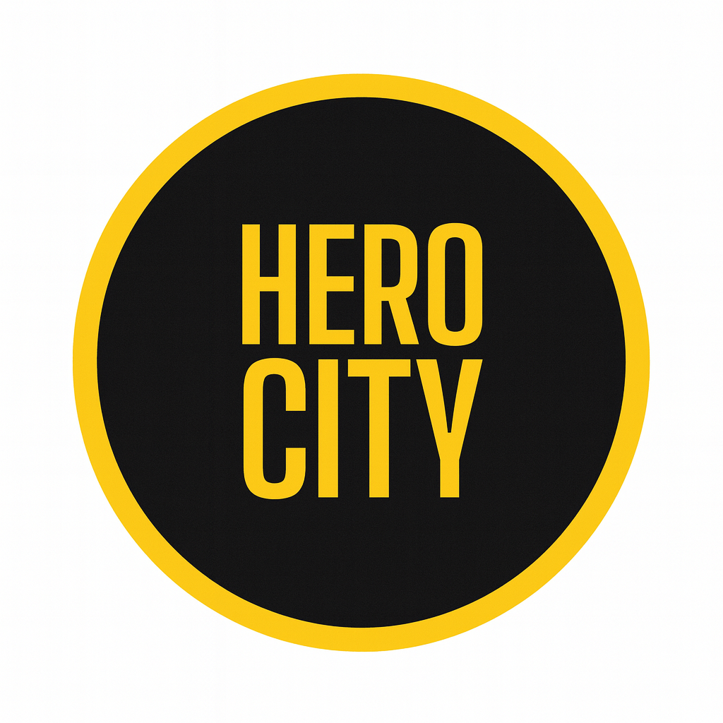 HERO CITY STICKER - BRANDED