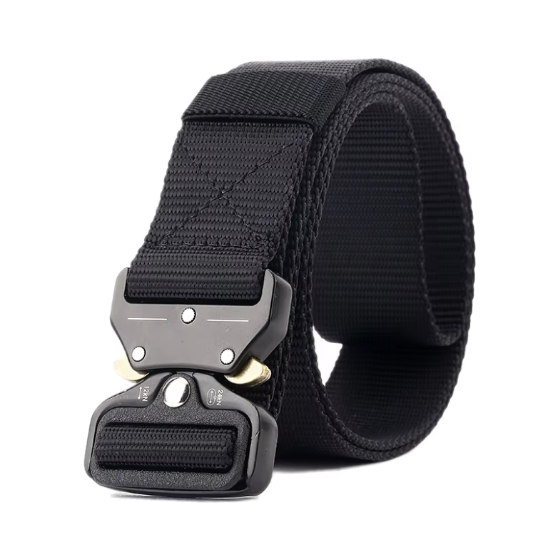 TACTICAL NYLON BELT - Black/Green