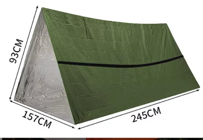 EMERGENCY SURVIVAL TENT - Green