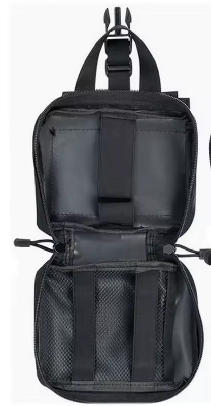 RED TACTICAL MEDICAL POUCH (Empty)