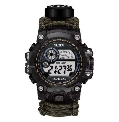 TACTICAL WATCH - Black/Green