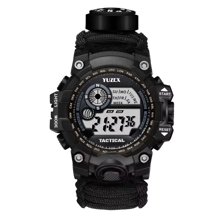 TACTICAL WATCH - Black/Green